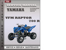 Thumbnail Yamaha YFM Raptor 700 R Service Repair Manual Download Thumbnail Yamaha YFM Raptor 700 R Service Repair Manual Download