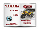 Thumbnail Yamaha YTM 200 1984 Service Repair Manual Download