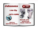 Thumbnail Johnson Outboard 1 to 60 hp 1971-1989 Service Repair Manual Download