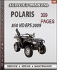 Thumbnail Polaris 850 HD EPS 2009 Factory Service Repair Manual Download