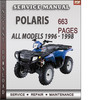 Thumbnail Polaris All Models 1996 - 1998 Factory Service Repair Manual Download