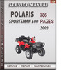 Thumbnail Polaris Sportsman 500 2009 Factory Service Repair Manual Download