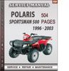 Thumbnail Polaris Sportsman 500 1996 - 2003 Factory Service Repair Manual Download