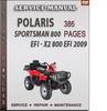Thumbnail Polaris Sportsman 800 EFI - X2 800 EFI 2009 Factory Service Repair Manual Download