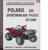 Thumbnail Polaris Sportsman 800 EFI 2008 Factory Service Repair Manual Download Thumbnail Polaris Sportsman 800 EFI 2008 Factory Service Repair Manual Download
