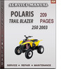 Thumbnail Polaris Trail Blazer 250 2003 Factory Service Repair Manual Download Thumbnail Polaris Trail Blazer 250 2003 Factory Service Repair Manual Download