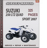 Thumbnail Suzuki 250 LTZ Quad Sport 2007 Factory Service Repair Manual Download Thumbnail Suzuki 250 LTZ Quad Sport 2007 Factory Service Repair Manual Download