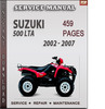 Thumbnail Suzuki 500 LTA 2002 - 2007 Factory Service Repair Manual Download Thumbnail Suzuki 500 LTA 2002 - 2007 Factory Service Repair Manual Download