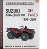 Thumbnail Suzuki King Quad 300 1999 - 2004 Factory Service Repair Manual Download Thumbnail Suzuki King Quad 300 1999 - 2004 Factory Service Repair Manual Download
