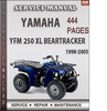 Thumbnail Yamaha YFM 250 XL Beartracker 1998-2005 Factory Service Repair Manual Download