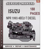 Thumbnail Isuzu NPR 1993 4BD2-T Disel Engine Factory Service Repair Manual Download
