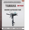 Thumbnail Yamaha Marine Outboard F40B Factory Service Repair Manual