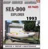 Thumbnail Seadoo EXPLORER 1993 Shop Service Repair Manual Download