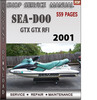 Thumbnail Seadoo GTX GTX RFI 2001 Shop Service Repair Manual Download