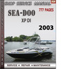 Thumbnail Seadoo XP DI 2003 Shop Service Repair Manual Download
