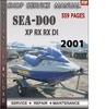 Thumbnail Seadoo XP RX RX DI 2001 Shop Service Repair Manual Download
