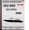 Thumbnail Seadoo 205 UTOPIA 2009 Operators Guide Manual Download