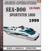 Thumbnail Seadoo Sportster 1800 1999 Operators Guide Manual Download
