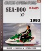 Thumbnail Seadoo XP 1993 Operators Guide Manual Download