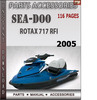 Thumbnail Seadoo Rotax 717 RFI 2005 Engine Service Repair Manual Downl