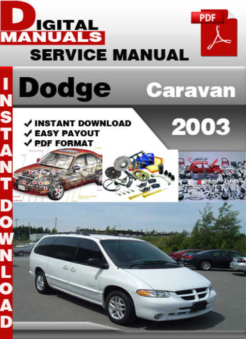 Dodge Caravan 2003 Factory Service Repair Manual - Tradebit