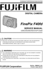 Thumbnail FUJI FINEPIX F40fd SERVICE/REPAIR MANUAL Thumbnail FUJI FINEPIX F40fd SERVICE/REPAIR MANUAL
