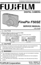 Thumbnail FUJI FINEPIX F50SE SERVICE/REPAIR MANUAL Thumbnail FUJI FINEPIX F50SE SERVICE/REPAIR MANUAL