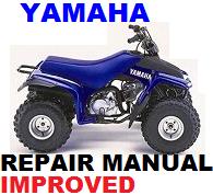 Thumbnail YAMAHA ATV   1985-1988 YFM 80 BADGER REPAIR MANUAL +IMPROVED