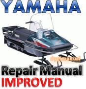 Thumbnail Yamaha Snowmobile 1982-2009 Bravo  250 Repair Manual [IMPROVED]