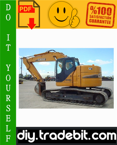 Thumbnail Case CX225SR Crawler Excavator Service Repair Manual Download