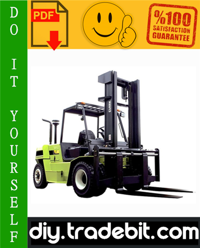 Thumbnail Clark C60, C70, C80 Forklift Trucks Service Repair Manual Download
