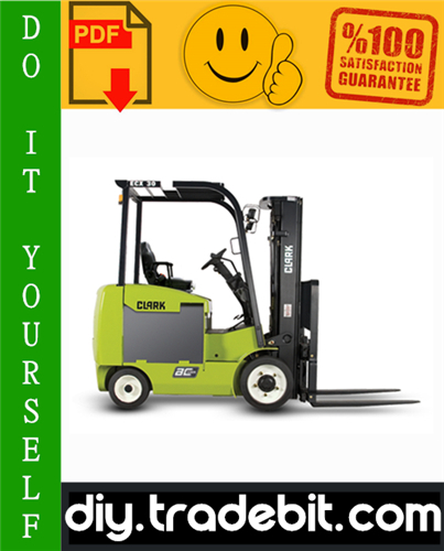 Thumbnail Clark ECX20, EPX20, ECX25, EPX25, ECX30, EPX30, ECX30x, ECX32 Forklift Trucks Service Repair Manual Download