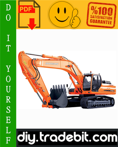 Thumbnail Daewoo Doosan DX420LC Excavator Service Repair Manual Download