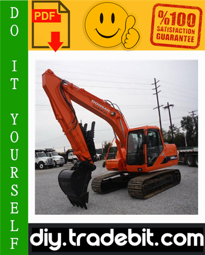 Thumbnail Daewoo Doosan Solar 140LC-V Crawler Excavator Service Repair Manual Download