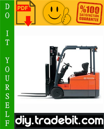 Thumbnail Toyota 7FBEU15, 7FBEU18, 7FBEHU18, 7FBEU20 Electric Powered Forklift Service Repair Manual Download