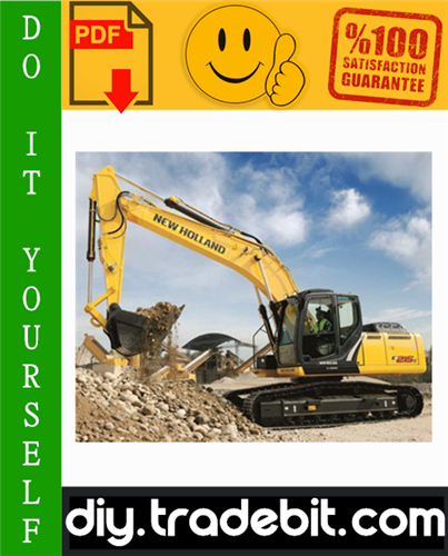 Thumbnail New Holland E215 Crawler Excavator Service Repair Manual Download