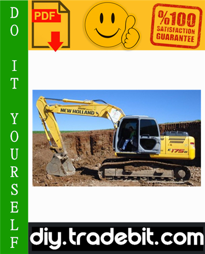Thumbnail New Holland Kobelco E175B, E195B Crawler Excavator Service Repair Manual Download Thumbnail New Holland Kobelco E175B, E195B Crawler Excavator Service Repair Manual Download