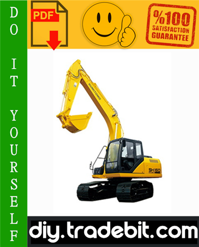 Thumbnail Sumitomo SH160-3 Excavator Service Repair Manual Download