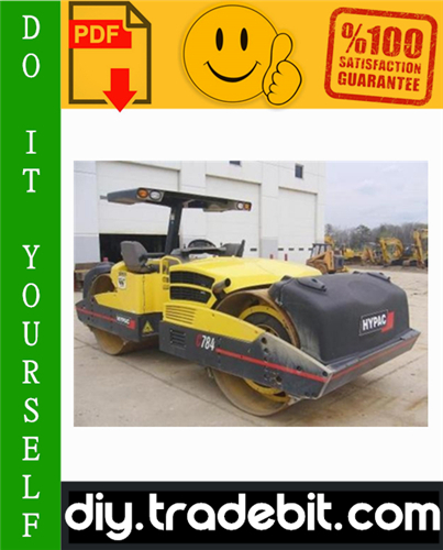 Thumbnail Hypac C784 Vibratory Compactor Service Repair Manual + Parts Manual + Operation and Maintenance Manual Download