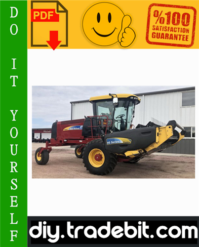 Thumbnail New Holland H8040 Self-Propelled Windrower Service Repair Manual Download