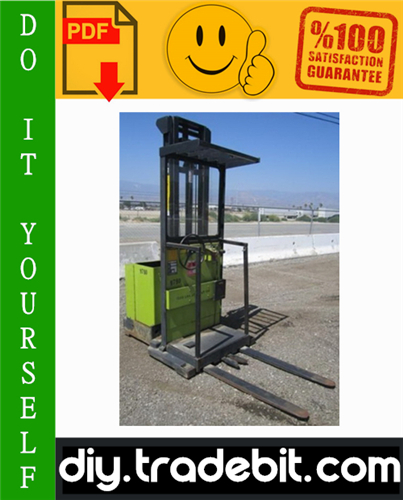 Thumbnail Clark OP7 Forklift Service & Adjustment Manual Download