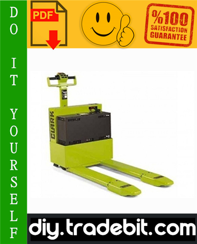 Thumbnail Clark WP-40 Forklift Service Repair Manual Download