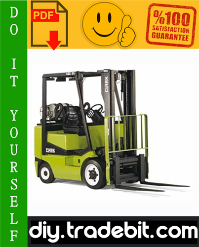 Thumbnail Clark ECG 20, ECG 25, ECG 30, ECG 32 Genesis Series Truck Service Repair Manual Download