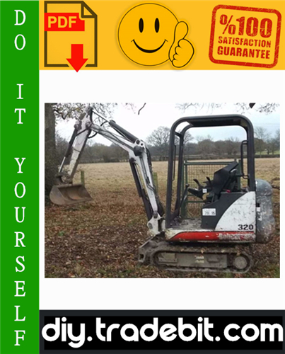 Thumbnail Bobcat X320, X322 Excavator Service Repair Manual Download (S/N: 562313001 & Above, S/N: 517811001 & Above)