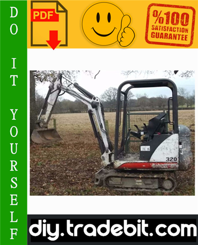 Thumbnail Bobcat 320, 320L Excavator Service Repair Manual Download (S/N: 224511001 & Above)