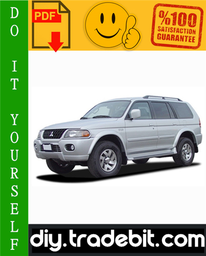 Thumbnail 2003 Mitsubishi Montero Service Repair Manual Download