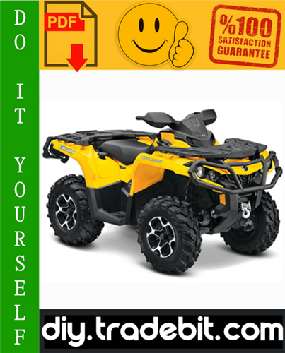 Thumbnail 2009 Can-Am Outlander 500 / 650 / 800 Series, Renegade 500 / 800 Series ATV Service Repair Manual Download