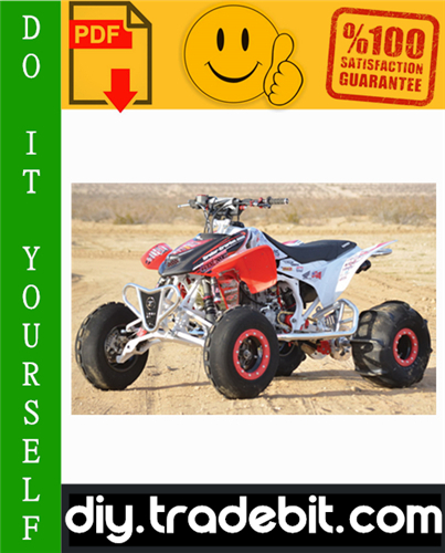 Thumbnail Honda TRX450R / TRX450ER ATV Service Repair Manual 2004-2009 Download