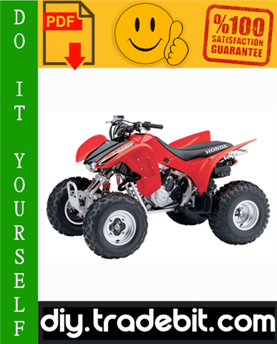 Thumbnail Honda TRX300EX Sportrax ATV Service Repair Manual 2001-2006 Download