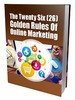 Thumbnail The Twenty Six Golden Rules Of Online Marketing Thumbnail The Twenty Six Golden Rules Of Online Marketing